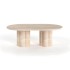 Margarita Travertine Coffee Table