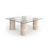  Alexa Travertine Coffee Table