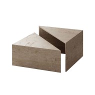 Kuto Travertine Coffee Table