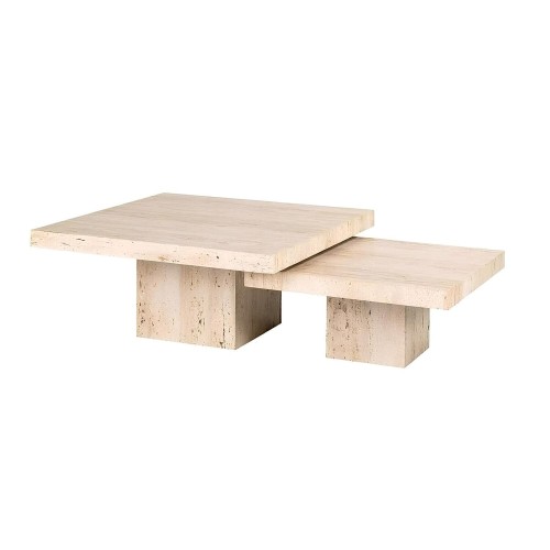 Travertine Coffee Table