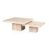 Voka Travertine Coffee Table
