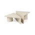 Paradus Travertine Coffee Table