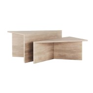 Paradus Travertine Coffee Table  Paradus Travertine Coffee Table