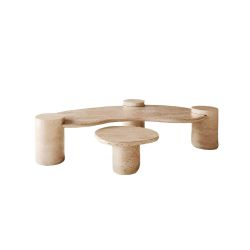 Vardo Traverten Sehpa Vardo Traverten Sehpa