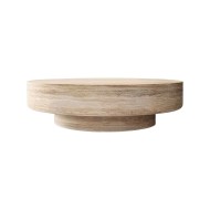Redon Travertine Coffee Table Redon Travertine Coffee Table