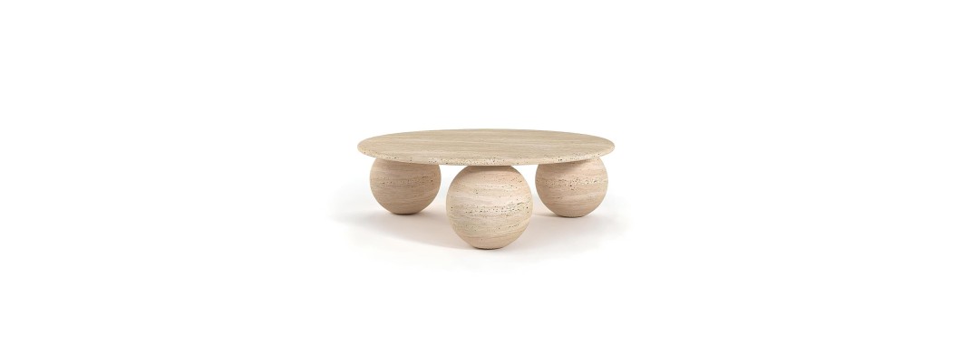 Travertine Coffee Table Made from Natural Stone Travertine Coffee Table Made from Natural Stone