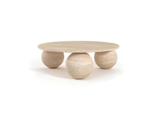 Doğal Taşdan Üretilen Traverten Sehpa Doğal Taşdan Üretilen Traverten Sehpa