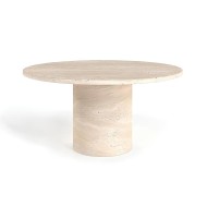 Evda Travertine Coffee Table