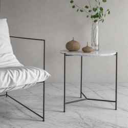  Cross Marble Side Table
