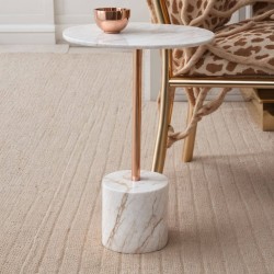 Remaks Marble Side Table