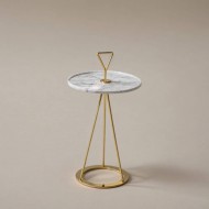 Bianco Mermer Yan Sehpa