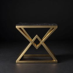 Teos Marble Side Table