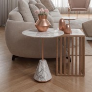 Apollon Mermer Yan Sehpa