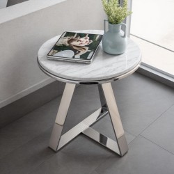  Davos Marble Side Table
