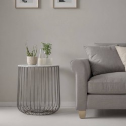 Luca Marble Side Table