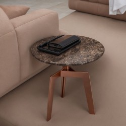 Ova Marble Side Table