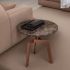 Ova Marble Side Table