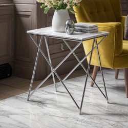 Lofty Marble Side Table