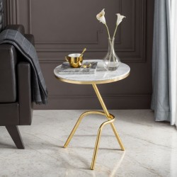 Sossi Marble Side Table
