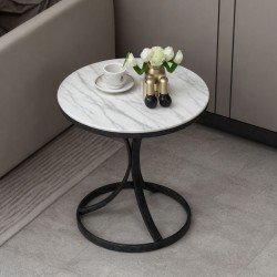 Esta Marble Side Table