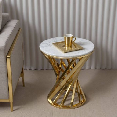 Side Tables Lorenza Marble Side Table Side Tables