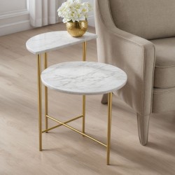 Egna Marble Side Table