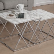 Heros Marble Nesting Coffee Table