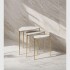Liary Marble Nesting Coffee Table