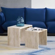 Monte Marble Nesting Coffee Table