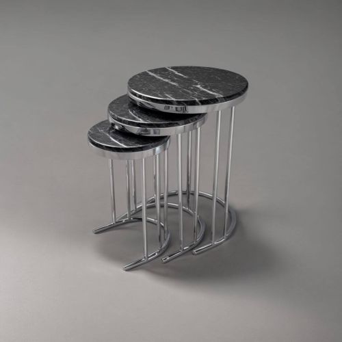 Nesting Tables Platinum Marble Nesting Coffee Table Nesting Tables