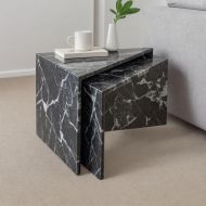 Saloss Marble Nesting Coffee Table