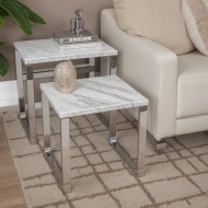 Siona Marble Nesting Coffee Table