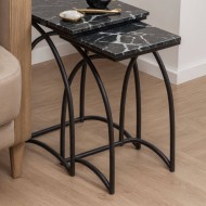 Sleon Marble Nesting Coffee Table