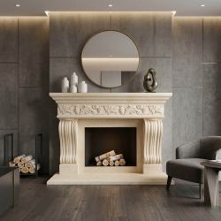 Korte Mermer Şömine