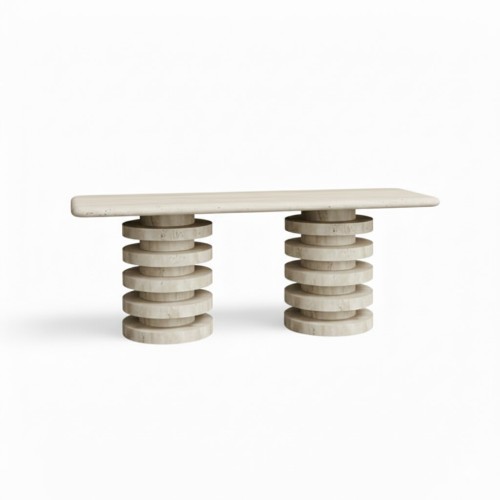 Rose درج الترافرتين Rose درج الترافرتين