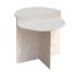 Axel Travertine Side Table