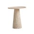 Boris Travertine Side Table