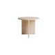 Travertine Side Table