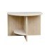Conroy Travertine Side Table