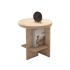 Oscar Travertine Side Table