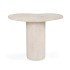 Juno Travertine Side Table