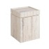 Jayla Travertine Side Table