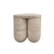 Travertine Side Table Travertine Side Table