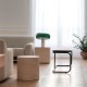 Travertine Side Table Travertine Side Table