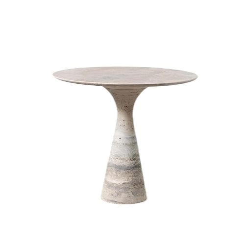 Travertine Side Table Travertine Side Table