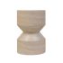 Faylin Travertine Side Table