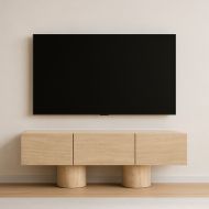 Travertine TV Unit Travertine TV Unit