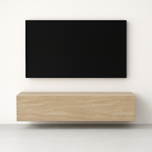 Travertine TV Unit Travertine TV Unit