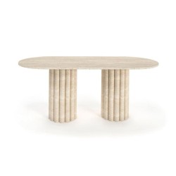 Asya Traverten Yemek Masası