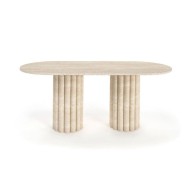 Asya Travertine Dining Table Asya Travertine Dining Table